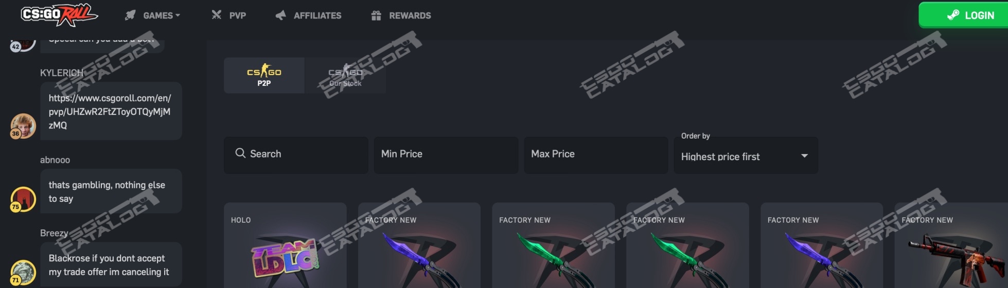 csgoroll csgo sitesi