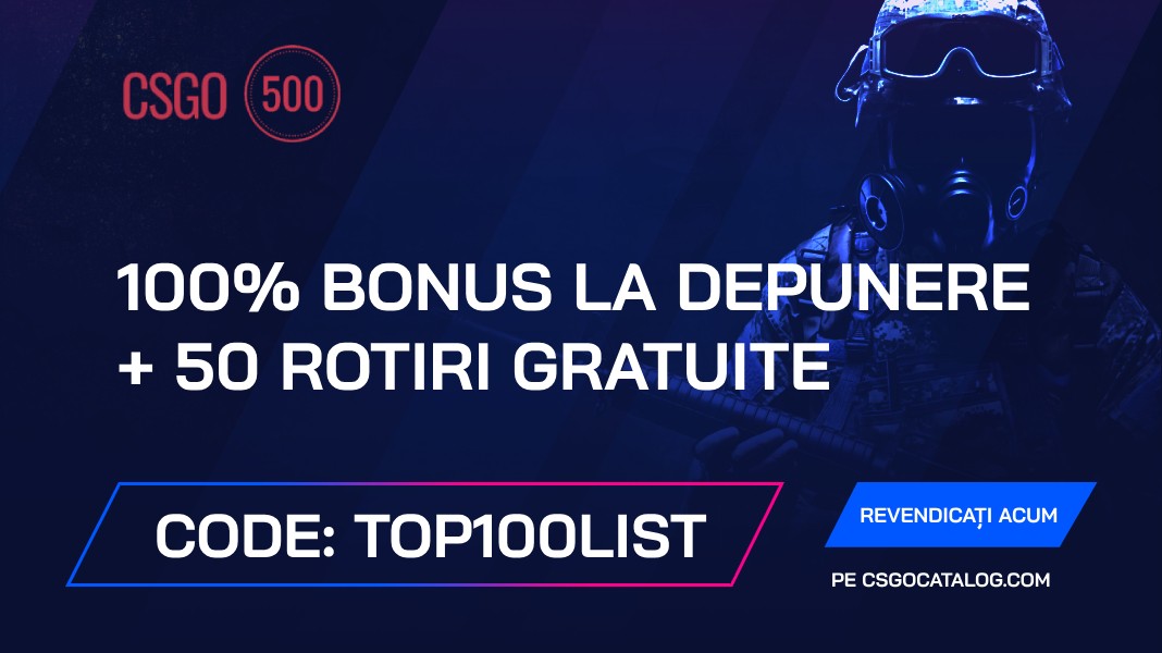 csgo500 cod promoțional