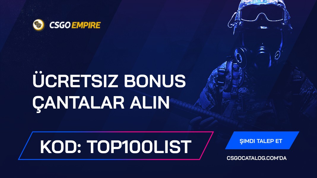 CSGOEmpire Promosyon Kodları 2026 içinde: “top100list” Kullanın ve Ücretsiz Para Kazanın