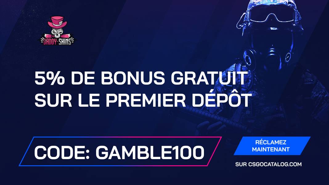 Code promo Daddyskins