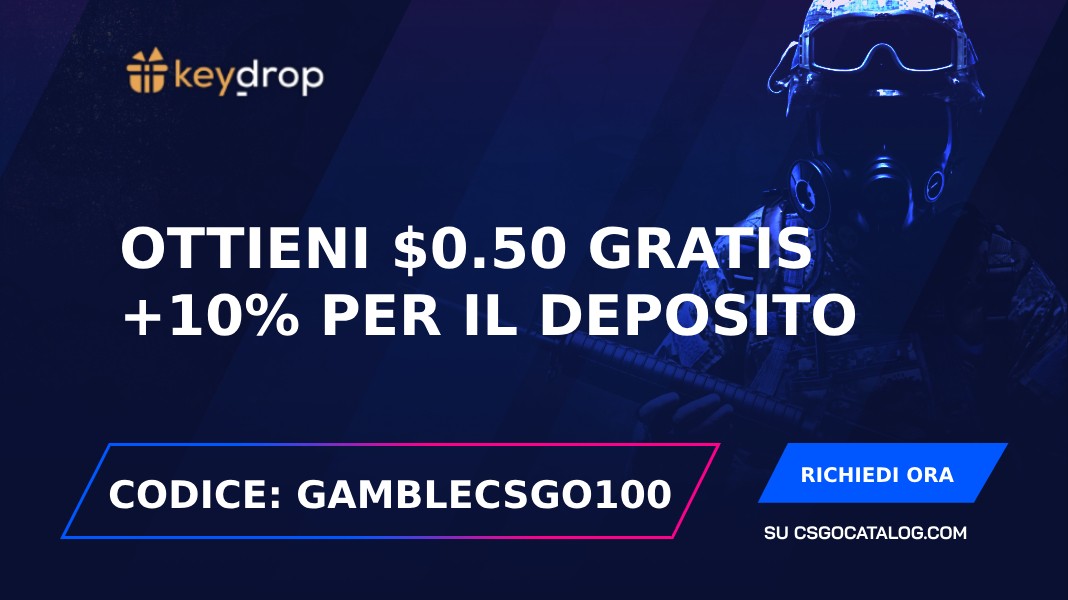 codice promozionale keydrop