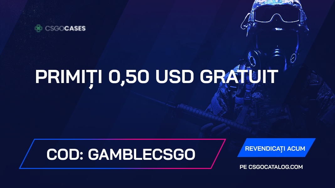 Codurile promoționale CSGOCases cu revizuire completă în Mai 2026