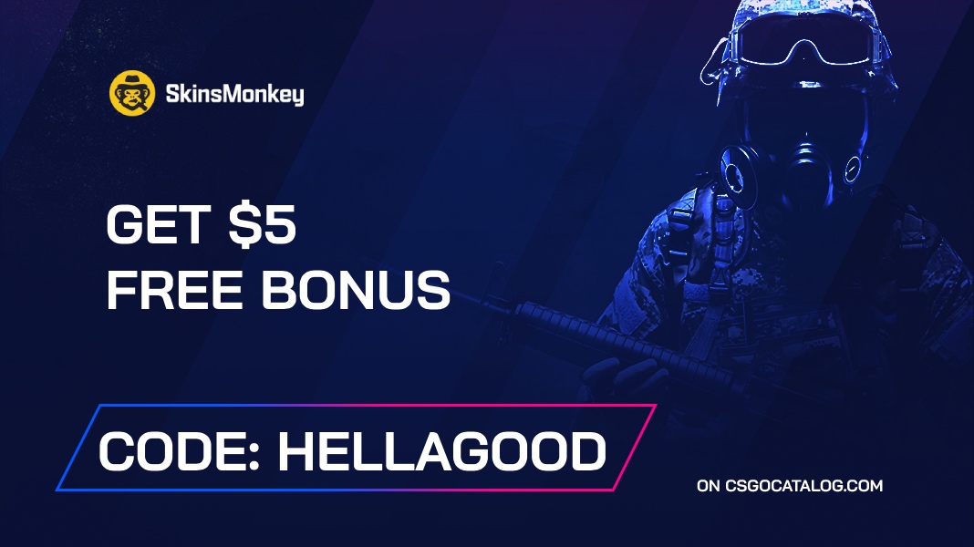 SkinsMonkey Promo Codes 2026: Use “Hella” and Get 5$ Free Bonus