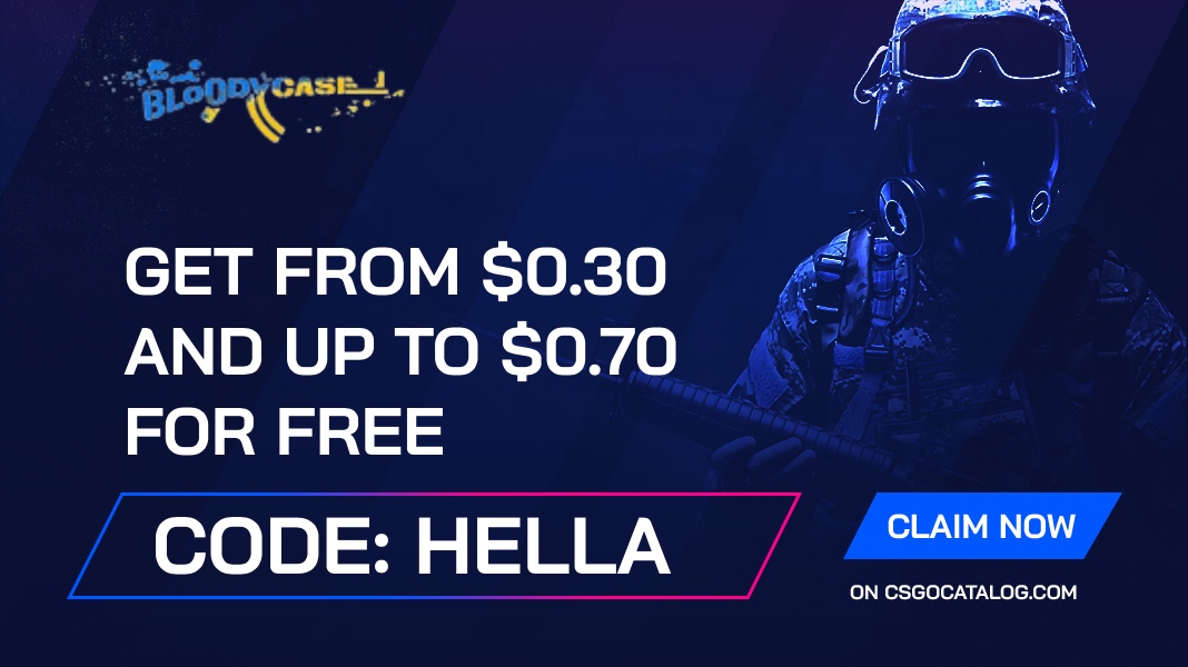 Bloodycase Promo Code “HELLA” on CSGOCatalog in 2026