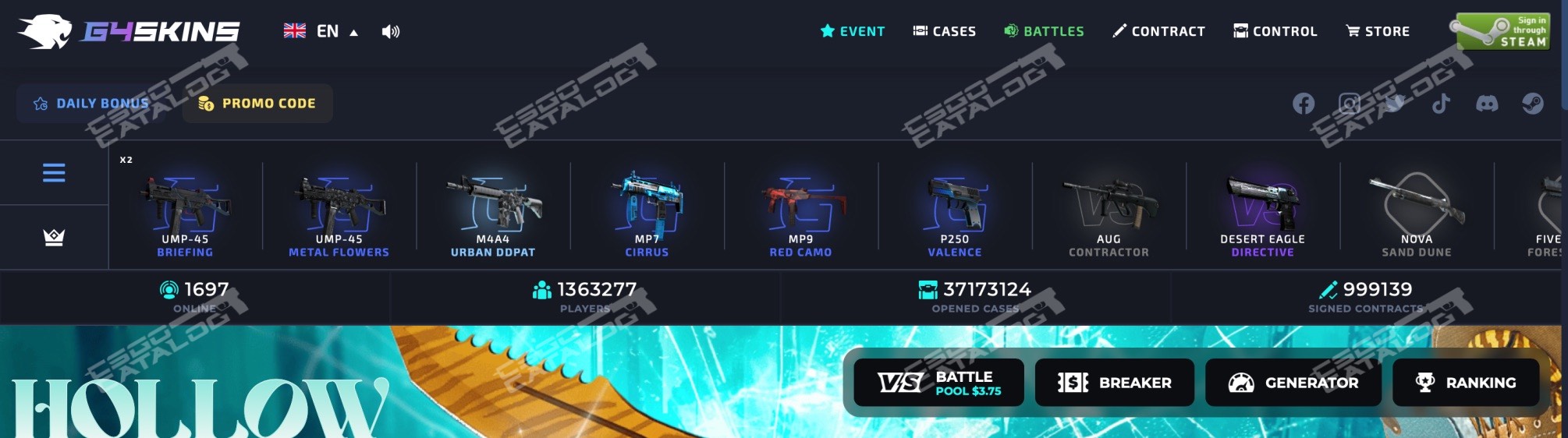 cod promoțional g4skins