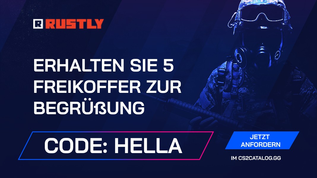 Rustly Promo Code 2026: Verwenden Sie „Hella“ und erhalten Sie 5 Gratis-Koffer