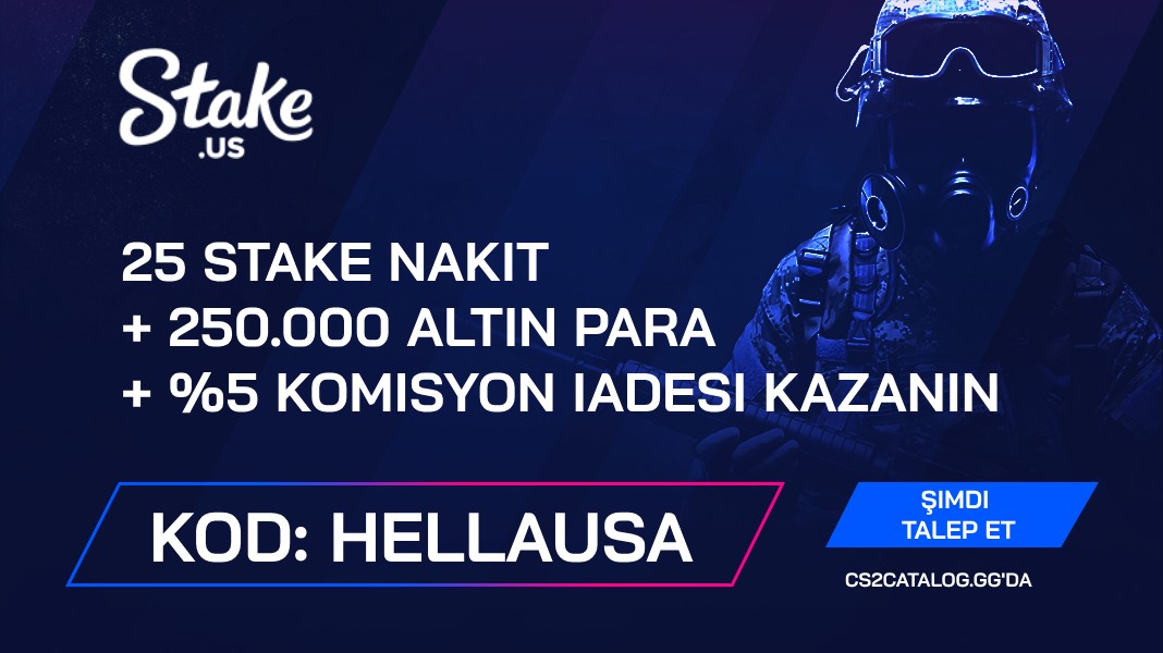 Stake.US Yönlendirme Kodları 2026: “HellaUSA” kullanın ve 25 Stake Nakit + 250.000 Altın Para + %5 komisyon iadesi kazanın