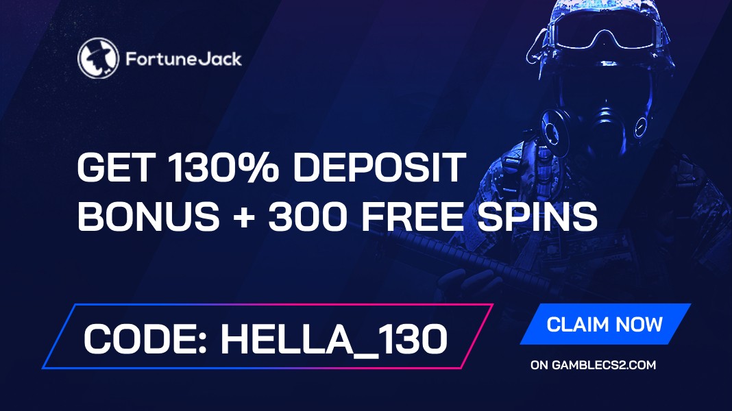 FortuneJack Promo Code 2026: Use “Hella_130” and Get 130% deposit bonus + 300 free spins
